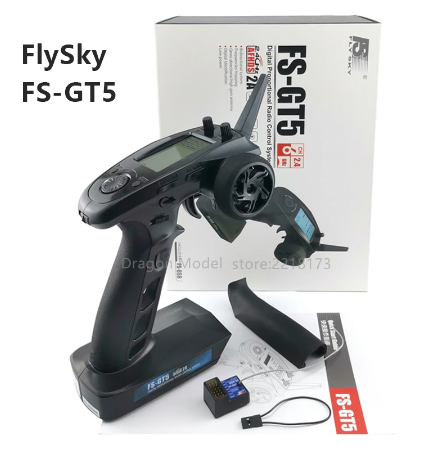 Drone Battery Strap - FlySky FS-GT5 with FS-BS6 6CH Receiver