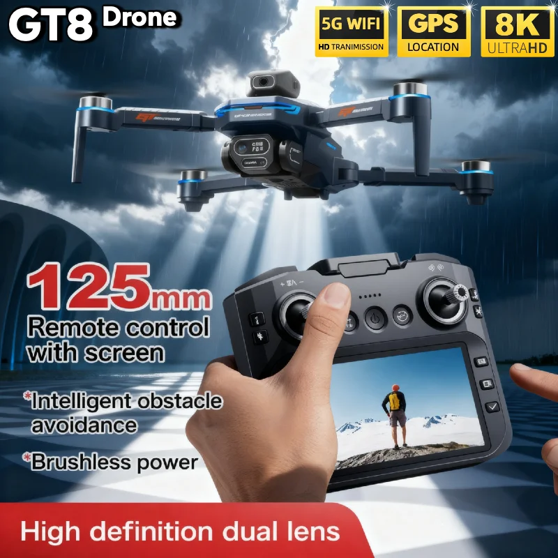 HOT For LSRC GT8 Drone 4K Prof - огляд і ціна Jjrc Drone X12