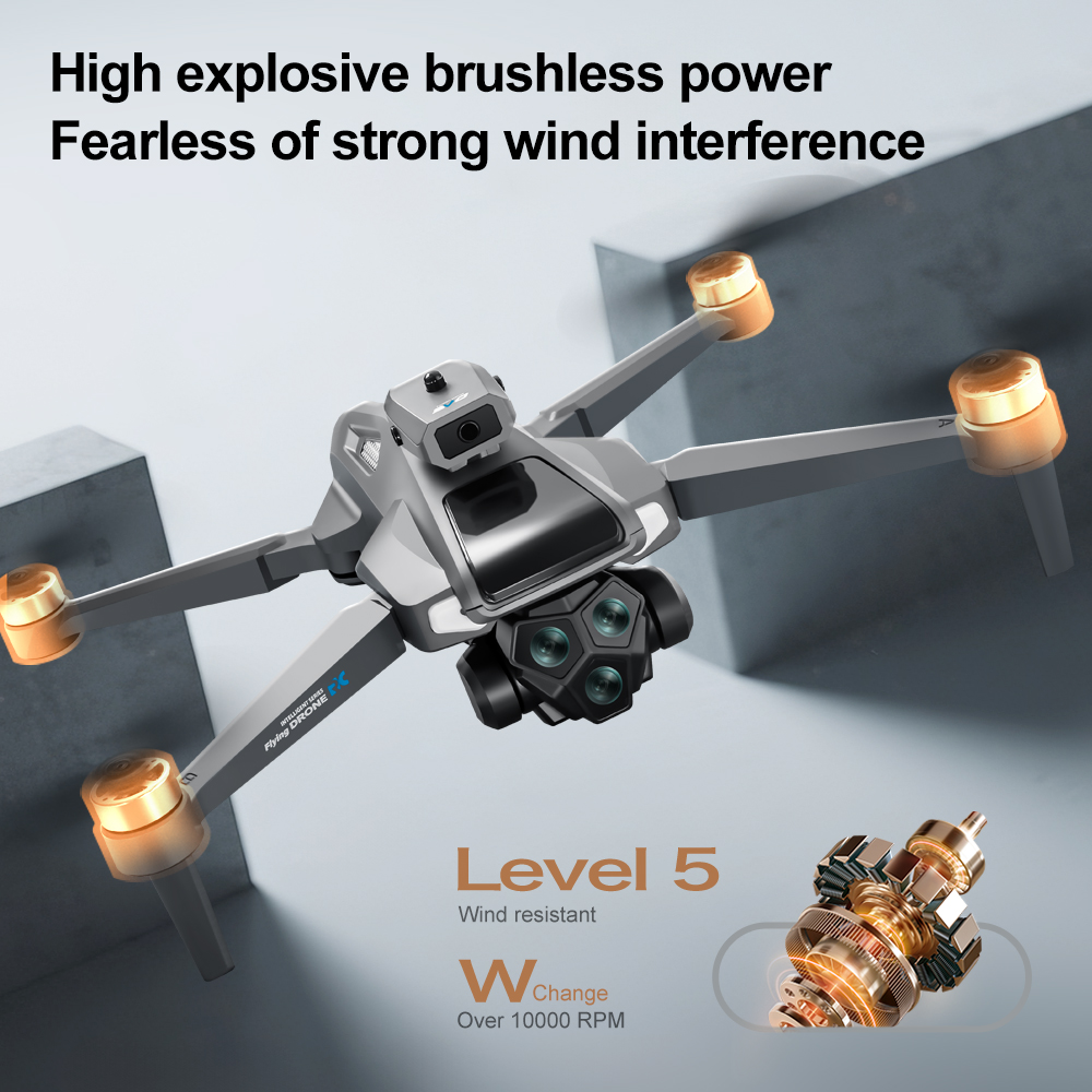 New M66 Triple Battery Brushle - огляд і ціна Jjrc Drone X12