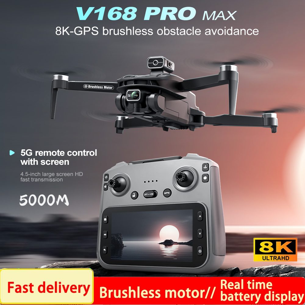 2025 V168 Pro MAX GPS Drone 8K - огляд і ціна Jjrc Drone X12