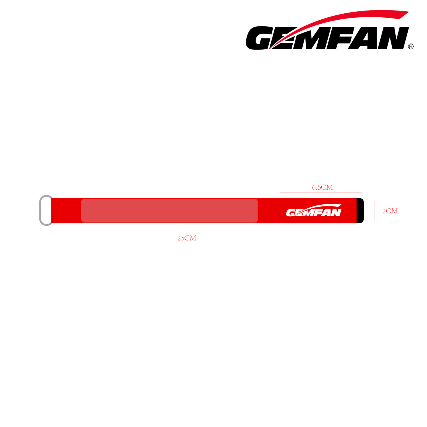 2pcs GEMFAN Battery Strap 250* - огляд і ціна Drone Battery Strap